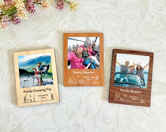 Personalized Photo Magnet • Fridge Magnets • Family Trip • Anniversary Wedding Gift • Engagement Gifts • Gifts for Him • Home Decor • CM01