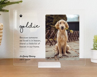 Pet Memorial Gift, Pet Memorial Keepsake, Pet Bereavement Gift, Dog Cat Loss Sympathy Gift, PMP01