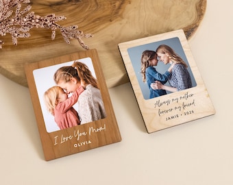Personalized Mother's Day Photo Magnet | Custom Mom Gift | Gift for Mum