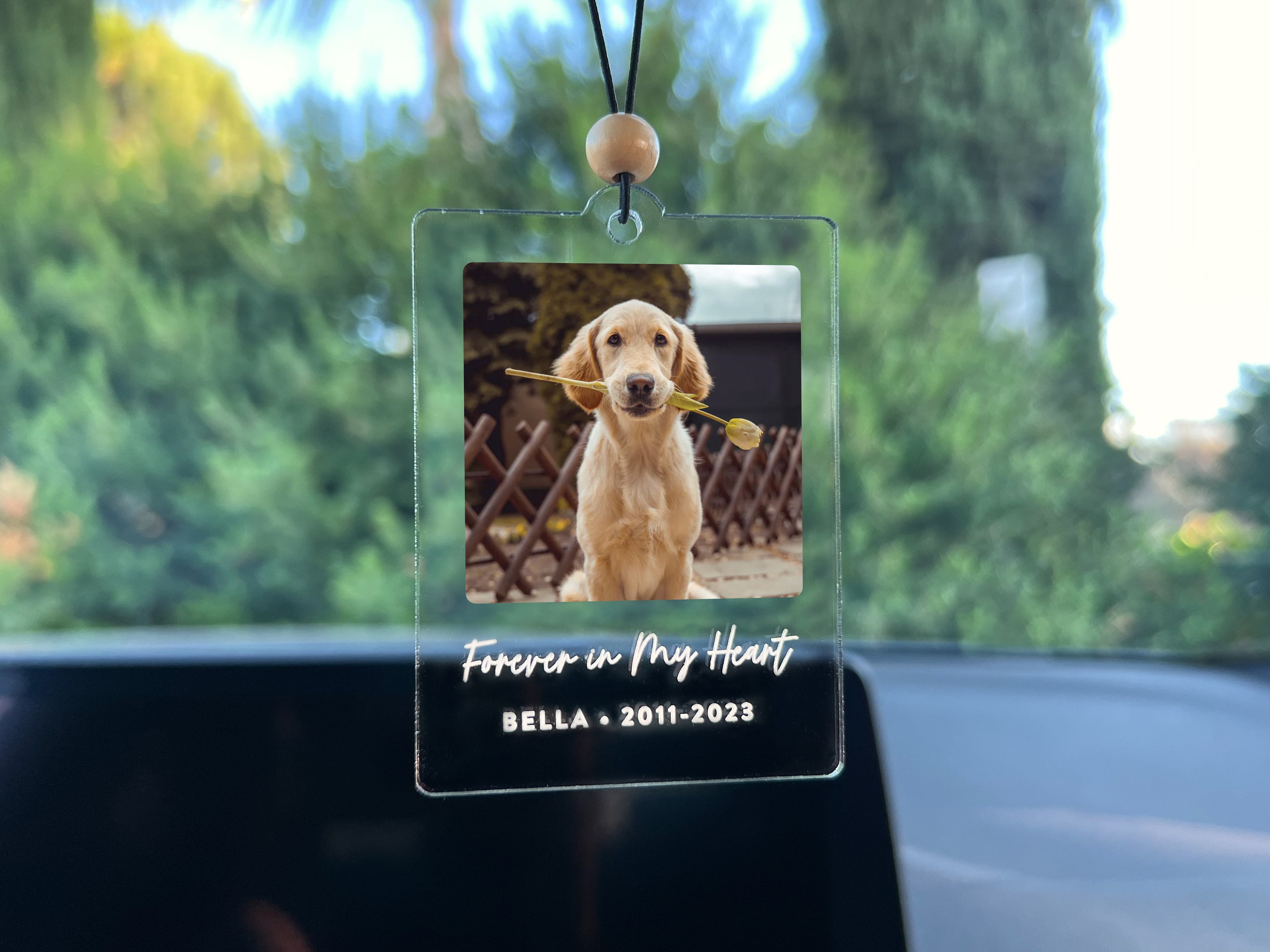 🎁Buy 2 FREE SHIPPING🎁Personalized Photo Ornament, Custom Ornament, Drive Safe, Friendship Best Friends, Couples Gift for Her/Him