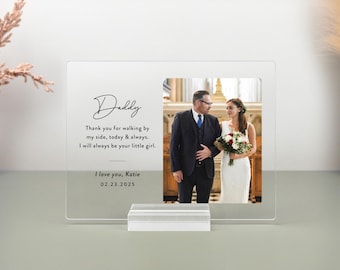 Vater der Braut Geschenk von Tochter, Vater Geschenk von Tochter, Vater Hochzeitsgeschenk, Braut zu Vater Geschenk, FEP01