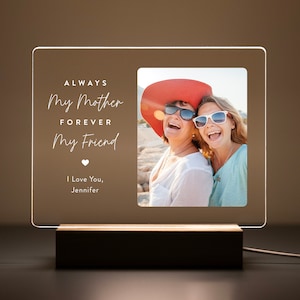 Mother&#39;s Day LED Plaque • Personalized Gift For Mom • Nana • Grandma • Mothers Day Gift • Custom Photo Light LED • Gift for Mum • MDL01