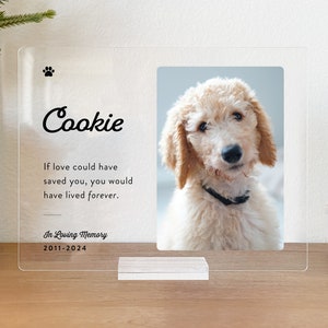 Pet Memorial Gift, Pet Memorial Keepsake, Pet Bereavement Gift, Dog Cat Loss Sympathy Gift, PMP01 image 2