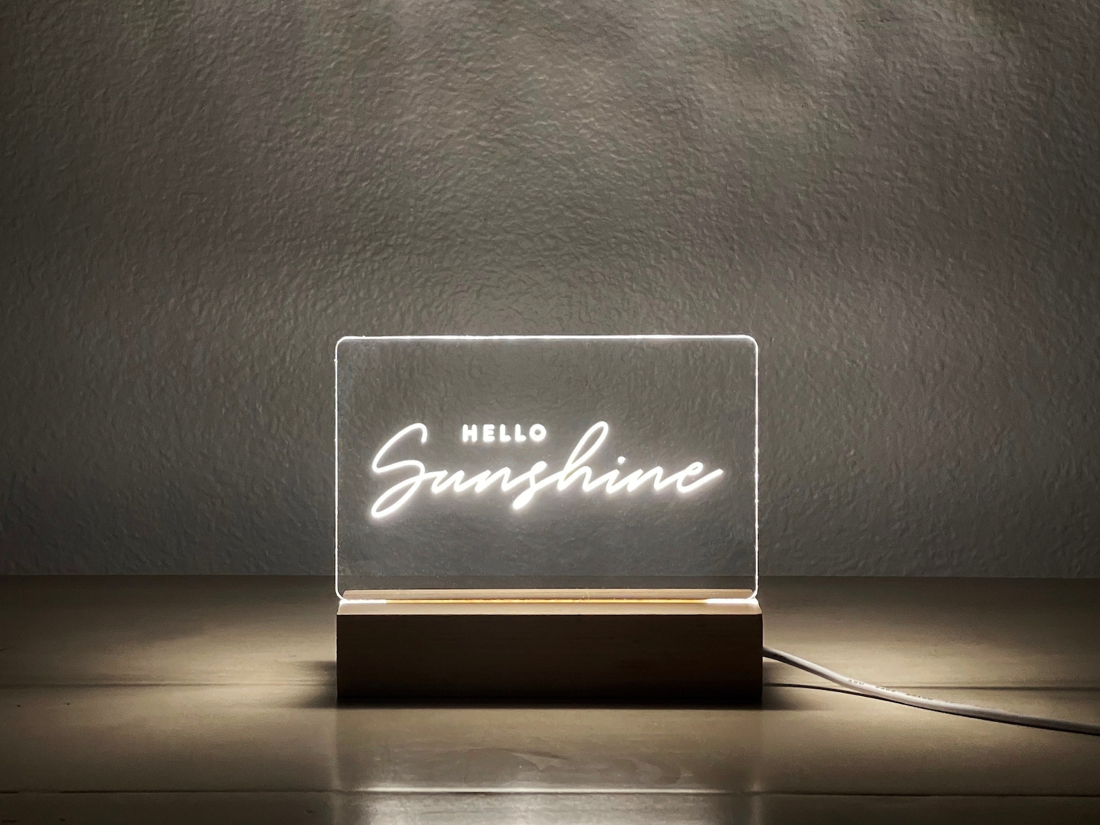 Inspirational Quote LED Light Custom Quote Sign custom LED Etsy