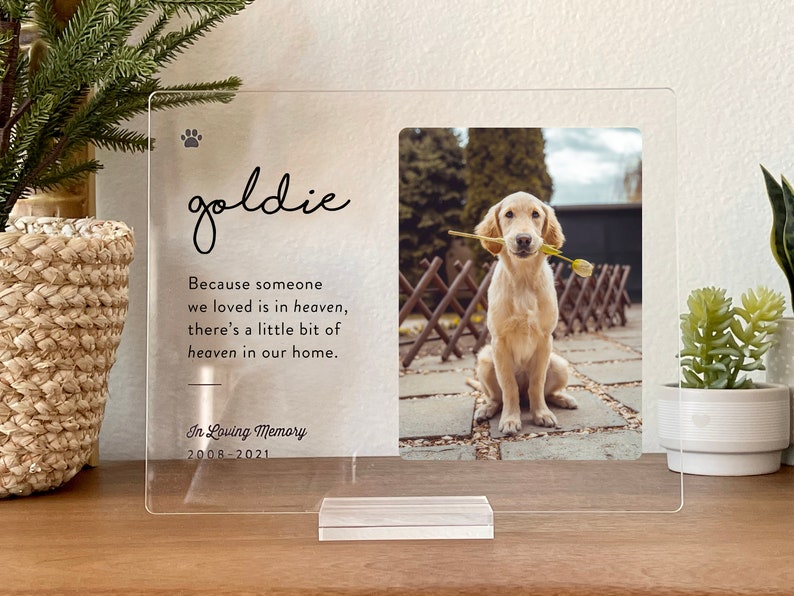 Pet Memorial Gift • Pet Loss Gift • Cat Loss Gift • Dog Loss Gift • Pet Bereavement Gift • Pet Sympathy Gift • Pet Portrait • PMP01 