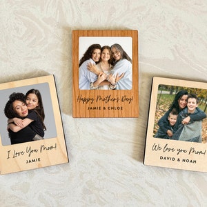 Mother's Day Photo Magnet Mothers Day Gift Personalized Gifts for Mom Nana Bonus Mom Custom Magnet MDM01 afbeelding 1