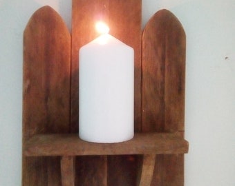 candle sconce. Please read p&p restrictions on this order under description.