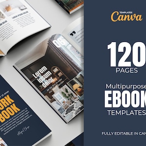Editable Canva Ebook Template, Ebook Creator, Coaching Course Guide, Business Lead Magnet, Marketing Tool Handbook, Course Creator Ebook