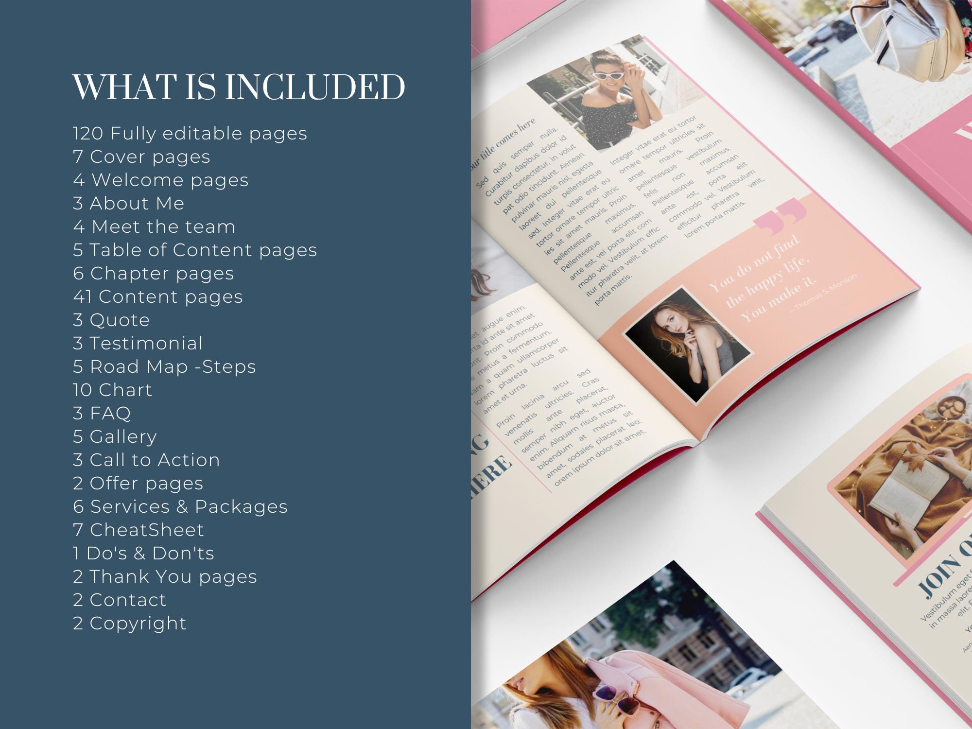 Editable Books Editable Canva Ebook Template: 120-page Business Guide - Etsy