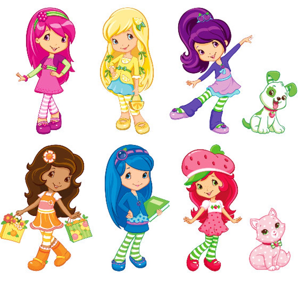 Strawberry Shortcake and Friends - Etsy UK