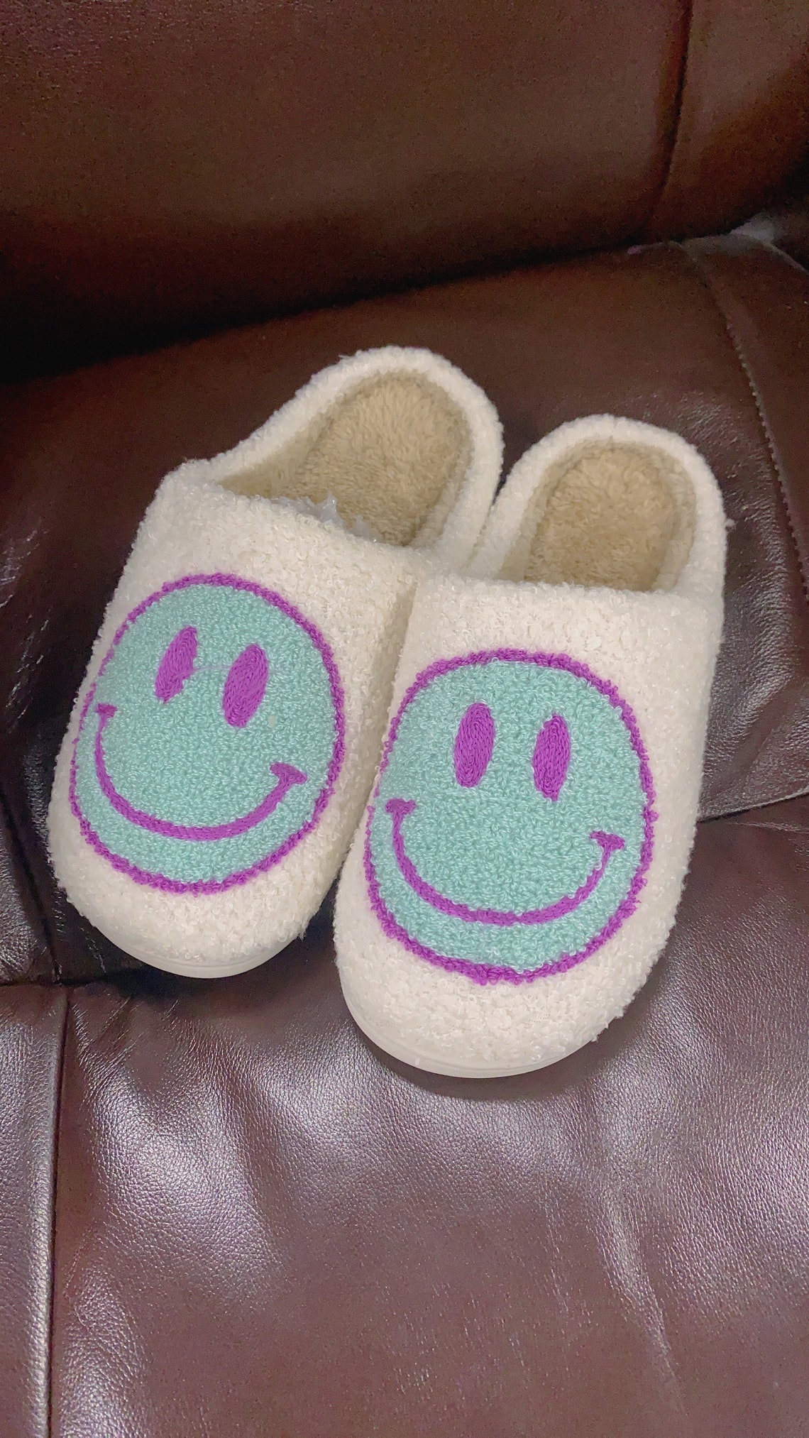 happy smile slippers