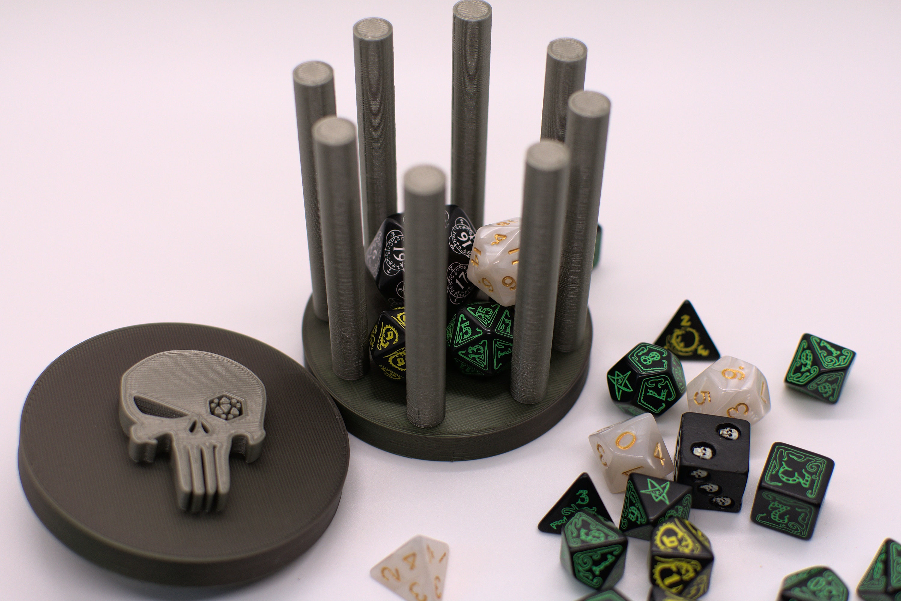 Dice Jail Doom Eternal x Punisher Dungeons and Dragons Tabletop