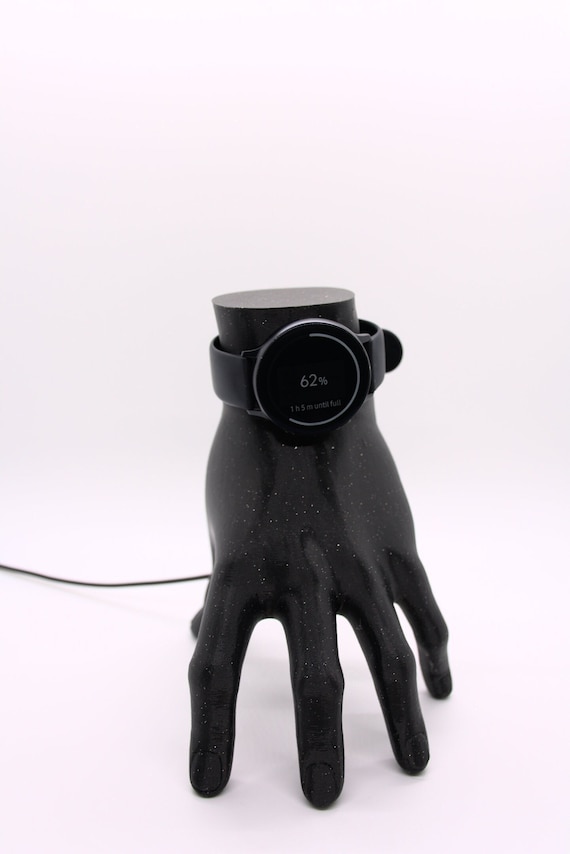 Smart Watch Charging Stand | Adams Family "Thing" Themed | Novelty Item | 3D Printed | Samsung | Apple | Desktop | Bedside