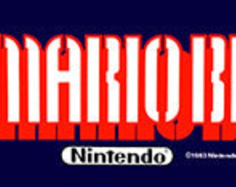 Mario Bros Marquee