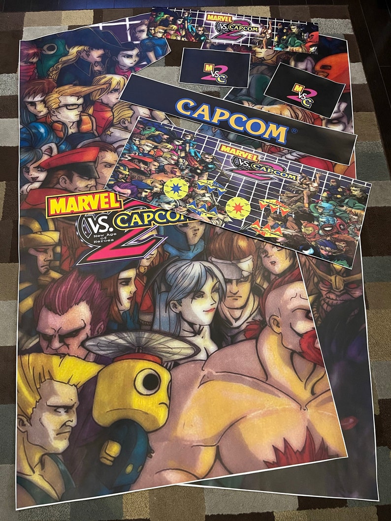 Marvel Vs Capcom 2 Complete Art Kit - Etsy
