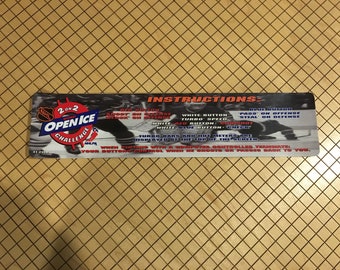 NHL Open Ice Instruction Card