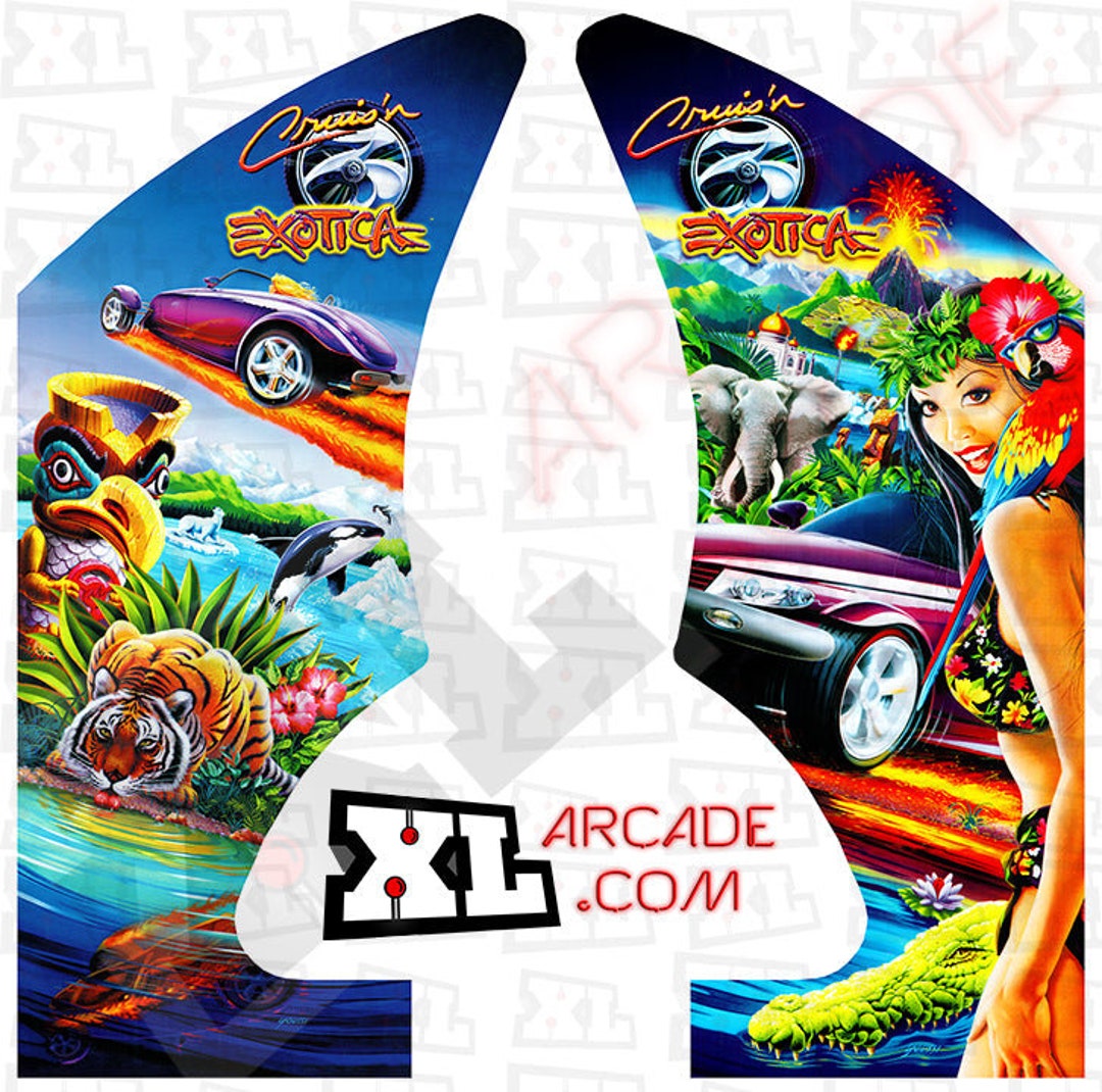 Cruis'n Exotica Side Art - Etsy