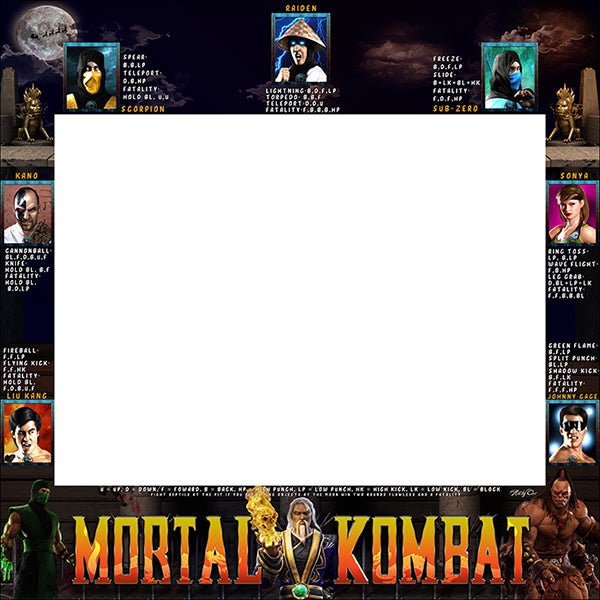 Mortal Kombat Moves - Kano - Cannonball 