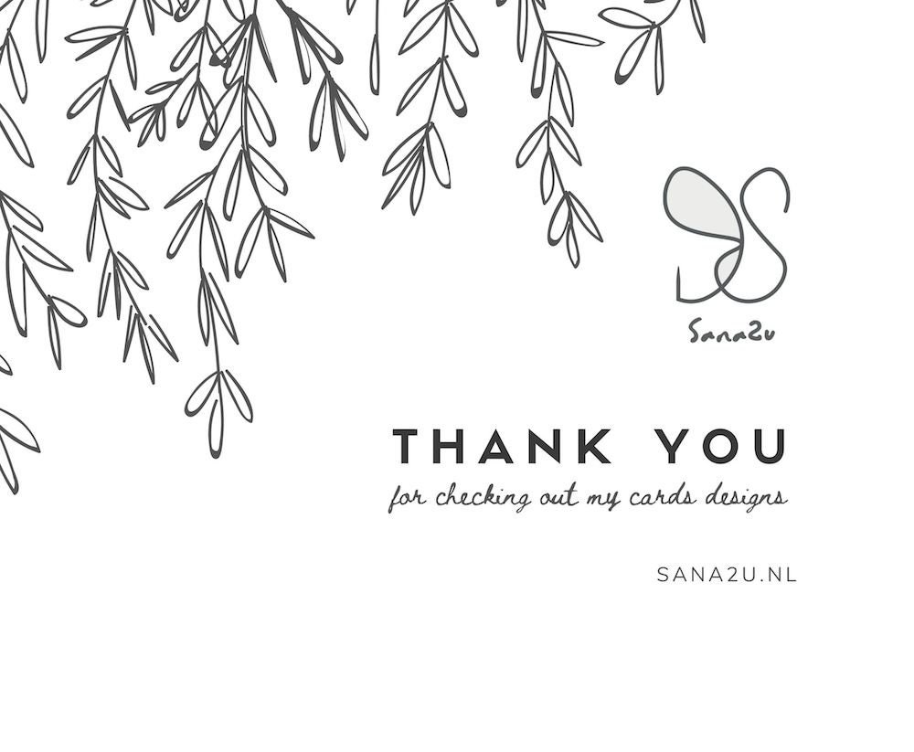 Bedankje, Bedankt Postkaarten Set, Dank U Kaartje, Bedanken, Dankje