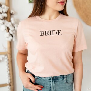 Bachelorette Party Shirt, Bride Gift, Engagement Gifts, Bridal Shower Gift, Wedding Party Gift, Future Mrs Shirt, Simple Bride Tee