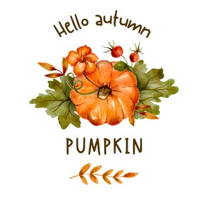 Hola Póster de Otoño
