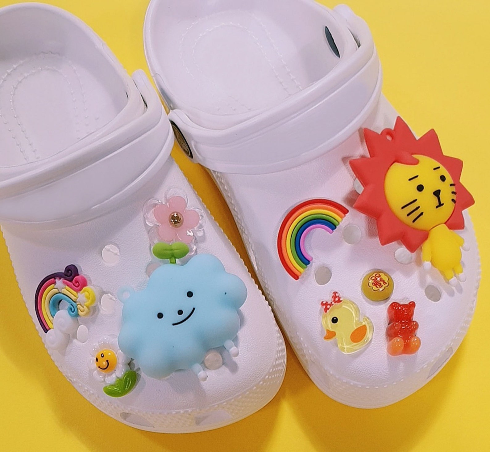 9 Piece Shoe Charm Ornaments Accessories for CrocsLike Etsy