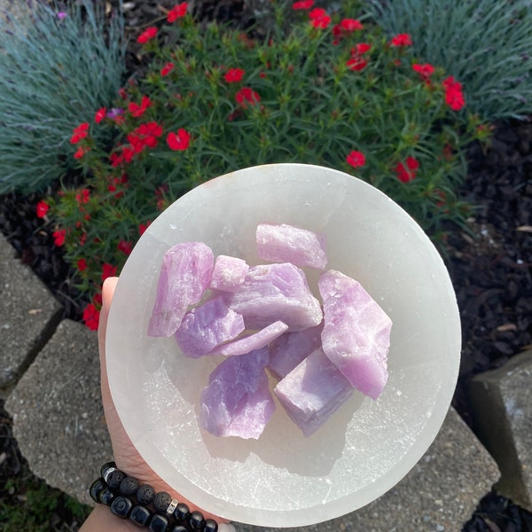 Raw Kunzite Healing Crystal