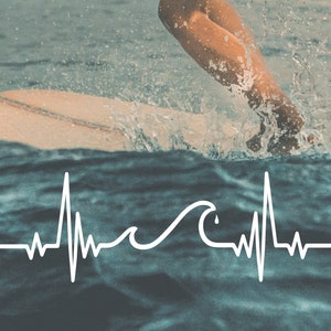 Heartbeat • love for the ocean, the waves, the surf, water love
