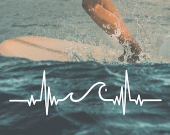 Heartbeat • love for the ocean, the waves, the surf, water love