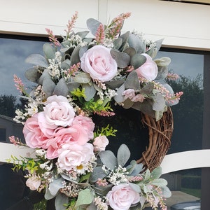 Spring Grapevine Wreath