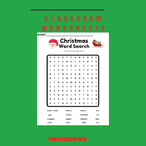 Christmas Word Search