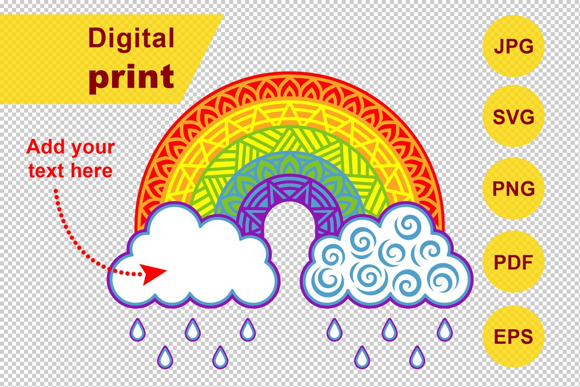 Free Free Rainbow Mandala Svg 49 SVG PNG EPS DXF File