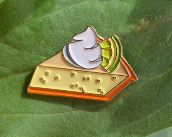 Key Lime Pie Enamel Pin