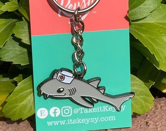 Nurses Week Shark Keychain & Free Sticker
