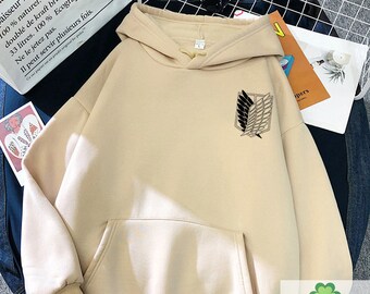 Attack on Titan Hoodie Survey Crops 