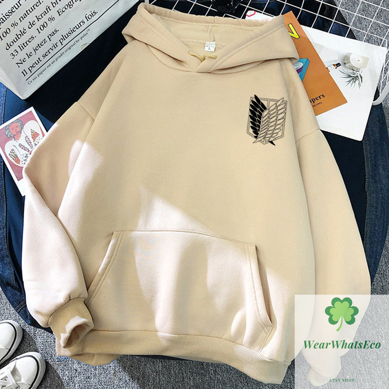 Attack on Titan Hoodie, Survey Crops Hoodie, AoT Unisex Pullover