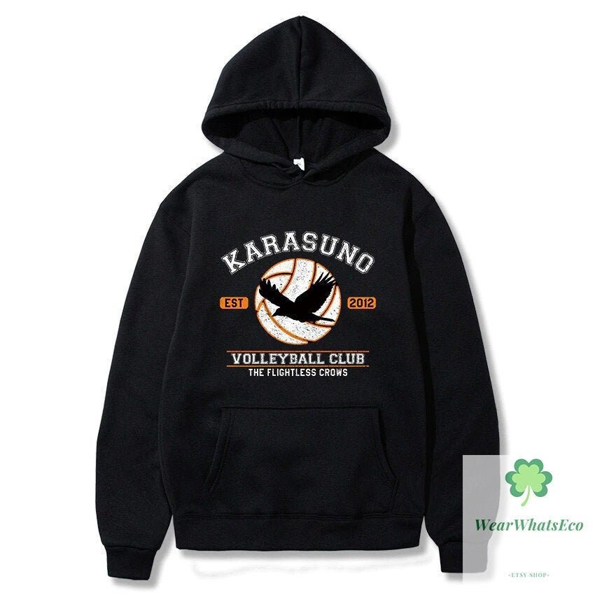 Haikyuu Hoodie, Karasuno Voleyball Club Pullover