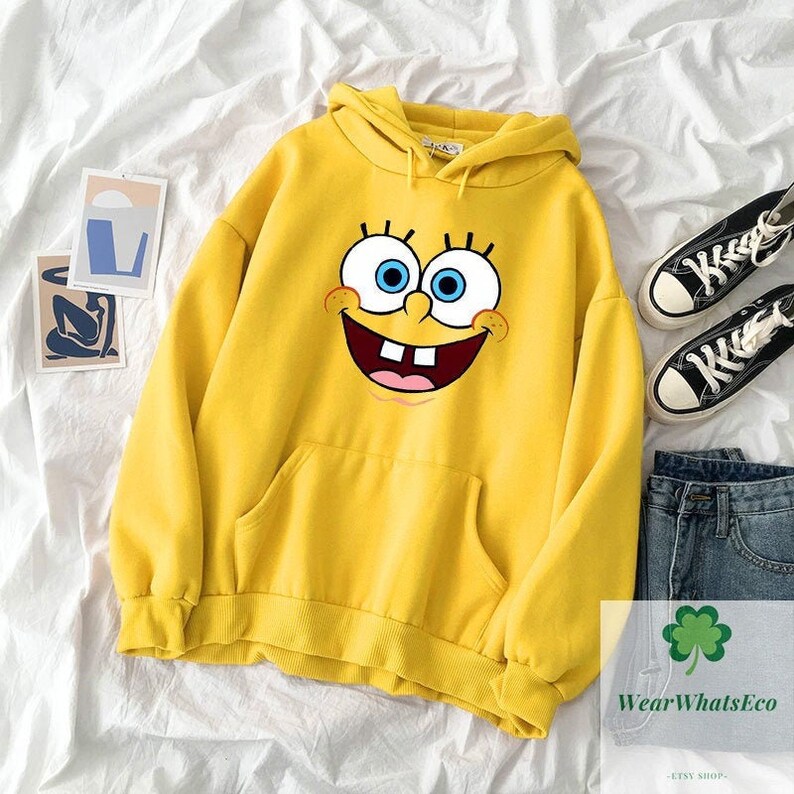 Spongebob Hoodie Mr.Crabs Hoodie Patrick Hoodie Plankton Etsy