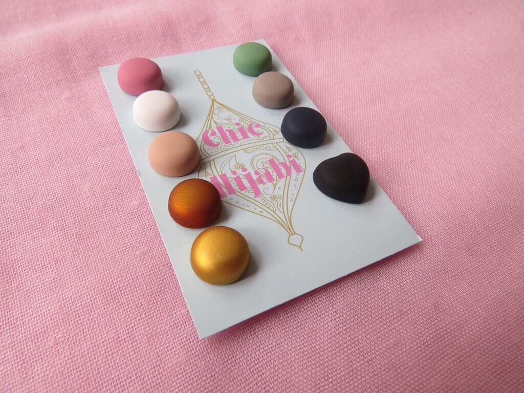 Magnetic Hijab Pin - Matte Finish
