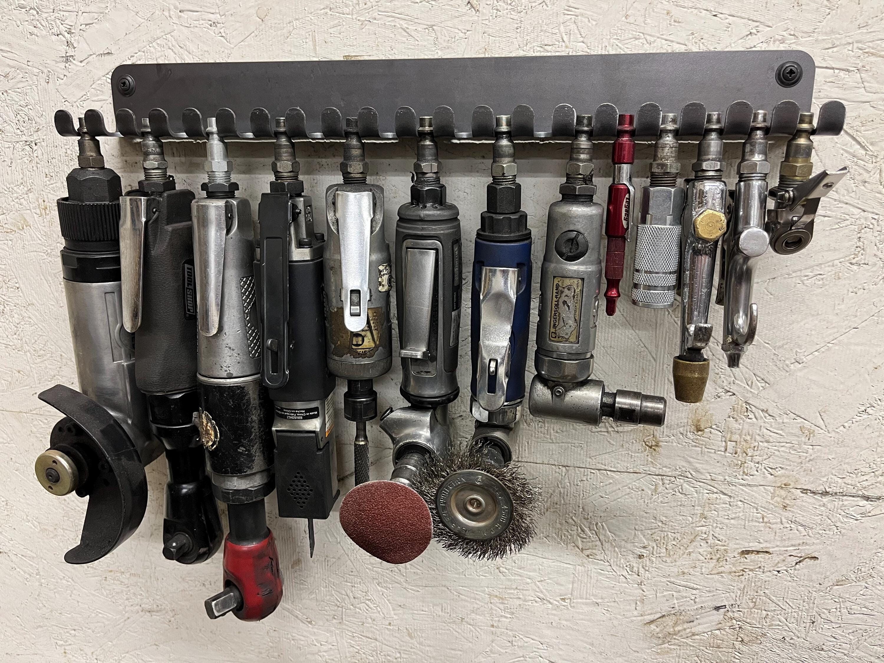 Aluminum Tool Holder Pit Posse Air Tool Rack Holder - Made In USA ...
