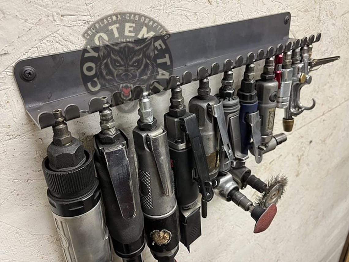 Air Tool Holder Holds up to 20 Tools Etsy