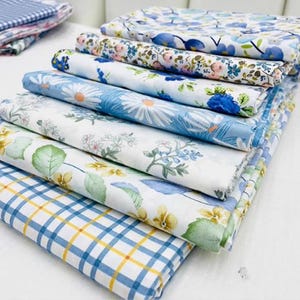 100% Pure Cotton  Floral Prints Fabric