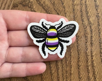 Non-Binary Pride Sticker - Enbee