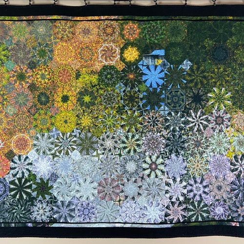 King Size One Block Wonder Quilt That Measures 100 X 100 Made Etsy