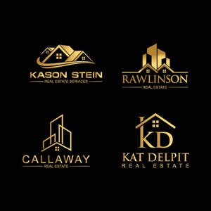 Benutzerdefiniertes Objekt-Logo, Realtor-Logo, Objekt-Logo, Überdachung-Logo, Gebäude-Logo, Home-Logo, Bau-Logo, Immo-Logo, Wohnungs-Logo