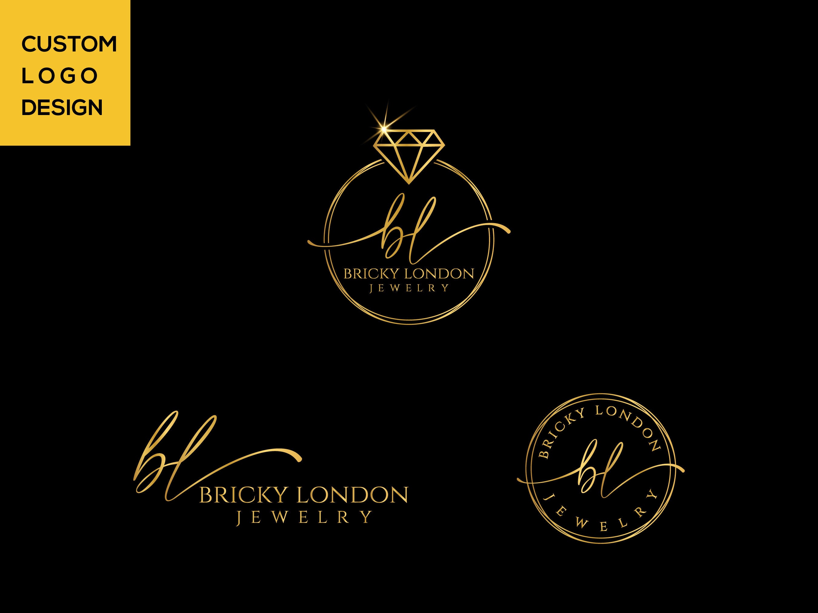 Happy wedding logo design template premium (1081584)