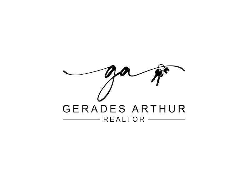 Realtor Logo, Real Estate Logo, Key Realtor Logo, Handwritten Logo