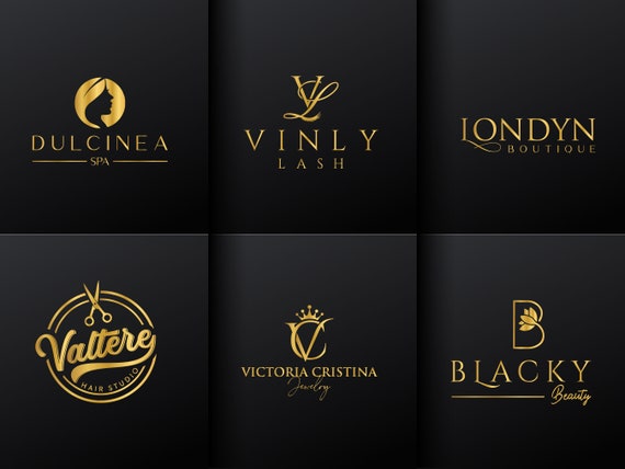 Custom Logo Design Luxury Logo Modern Business Shop Logo 
