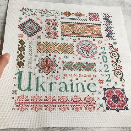 Ukrainian Doll Cross Stitch Pattern Ukraine Digital Download Etsy