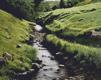 Landscape forest stream 2